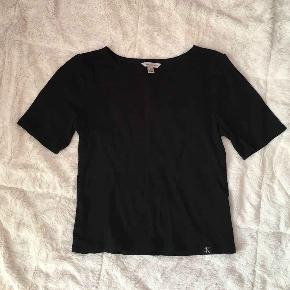 Calvin Klein Ribbed tee
